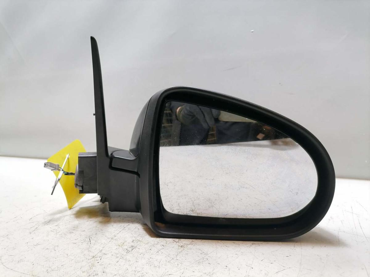 Mitsubishi Colt Z30 original Au&szlig;enspiegel rechts 08D Schwarz 3-T&uuml;rer elektrisch Bj.2006